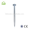 HOT DIPPED GALVANIZED SCREW GROUND ANCHOR FOR WOODEN HOUSE